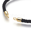 Cotton Cord Bracelet Making KK-F758-03H-G-2