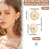 20Pcs Brass Stud Earring Findings KK-BBC0023-12-2