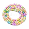 Baking Paint Glass Beads Strands LAMP-R020-03A-2