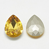 Pointed Back Glass Rhinestone Cabochons RGLA-T081-7x10mm-22-2