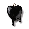 Opaque Resin Pendants RESI-D059-01P-2