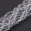 Synthetic Quartz Crystal Beads Strands X-GSR6mmA039-1-1