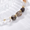 Natural Lodolite Quartz Beaded Bracelets for Women G-P563-07P-11-2