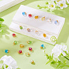 20Pcs Glass Pendants PALLOY-TA00240-5