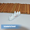 4Pcs 4 Style Mountain Shape Porcelain Calligraphy Brush Holder ODIS-HY0001-01-4
