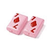 Baking Paint Glass Enamel Beads LAMP-Q045-07F-4