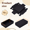 70Pcs Kraft Paper Folding Boxes CON-WA0001-19-2