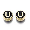 Alloy Enamel Beads ENAM-N052-006-02U-RS-2
