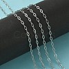 Tarnish Resistant 304 Stainless Steel Cable Chains CHS-K001-30-2.5mm-5