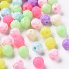 Opaque Polystyrene(PS) Plastic European Beads KY-I004-24A-1
