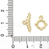 Hanmmered Brass Toggle Clasps KK-CBA42CA-01B-G-4