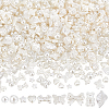 400Pcs 10 Styles ABS Plastic Imitation Pearl Beads KY-PH0002-06-7