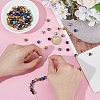 110Pcs 11 Colors Electroplate Glass Beads GLAA-AR0001-75-3