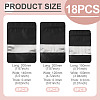 18Pcs 3 Styles PE Resealable Bags with Window OPP-TAD0001-01D-4