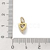 316 Stainless Steel Micro Pave Cubic Zirconia Charms ZIRC-P108-01G-D-3