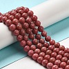 Natural Thulite Beads Strands G-Z044-A02-03-2