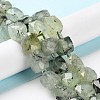 Natural Prehnite Beads Strands G-B065-A06-2