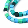 Handmade Polymer Clay Beads Strands CLAY-N008-060-03-3