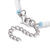 Tibetan Style Zinc Alloy Tortoise Charm Bracelet BJEW-JB09748-5