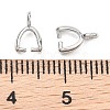 SHEGRACE Brass Ice Pick Pinch Bails XGRQ1U155-370P-3