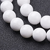 Natural Mashan Jade Round Beads Strands G-D263-8mm-XS01-2