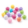 Round Acrylic Beads PAB708Y-1