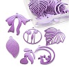 1 Set Spray Painted Alloy Charms FIND-YW0003-11B-2