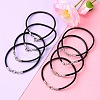 Cowhide Leather Cord Bracelet Making X-AJEW-JB00016-03-4