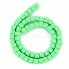 Handmade Polymer Clay Beads Strands X-CLAY-T020-09D-2