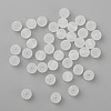 Transparent Acrylic Ball Beads X-FACR-R021-6mm-16-7