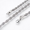 Tarnish Resistant 304 Stainless Steel Chain Bracelets BJEW-P236-27P-2