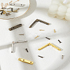 6 Sets 3 Colors Zinc Alloy Post Lag Hinge FIND-LP0004-07-1