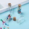 Glass Wishing Bottle Bead Containers CON-Q014-5