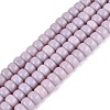 Opaque Glass Beads Strands GLAA-NH0002-B01-C08-1