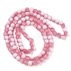 Frosted Crackle Glass Beads X1-GLAA-U001-6mm-M13-3