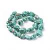 Natural Magnesite Beads Strands G-G782-15A-2