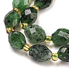 Natural Ruby in Zoisite Beads Strands G-N342-50-4