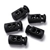 Plastic Spring Cord Lock Stopper Cylinder FIND-I013-A12-1