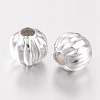 Iron Corrugated Spacer Beads E186Y-S-2