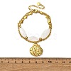 304 Stainless Steel Multi-strand Bracelets BJEW-L708-04G-5