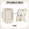 Wood Photo Frame Stands DIY-WH0196-15-2