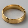 304 Stainless Steel Plain Band Rings for Woman Men RJEW-WH0017-09G-G-1
