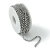Tarnish Resistant 304 Stainless Steel Rolo Chains STAS-M032-42P-3.8mm-4