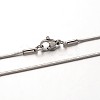 Tarnish Resistant 304 Stainless Steel Herringbone Chain Necklaces NJEW-N0047-08-1