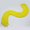 Electroplate Glass Bead Strands EGLA-J047-3x2mm-M-2