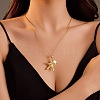 Ocean 304 Stainless Steel & Natural Pearl Pendant Necklaces for Women WG2E1DF-01-2