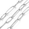 Tarnish Resistant 304 Stainless Steel Oval Link Chains CHS-K018-01P-1