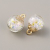 Transparent Glass Globe Pendants FIND-WH0146-35C-1