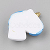 Opaque Resin Cabochons CRES-S304-54-3