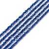 Transparent Glass Beads Strands X-GLAA-C019-01A-26-1